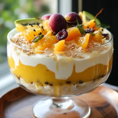 Trifle au citron, à la mangue et au fruit de la passion: An Incredible 7-Layer Recipe 4 ymnv78qdntj2bu3hufew