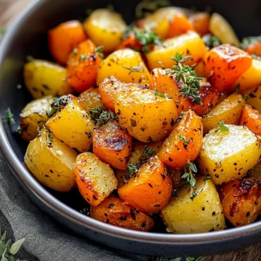 Pommes de terre, carottes et courgettes rôties à l'ail et aux herbes: An Incredible Ultimate Recipe for 6 Savory Servings 5 hrv2f9mfznk38nqgj0va