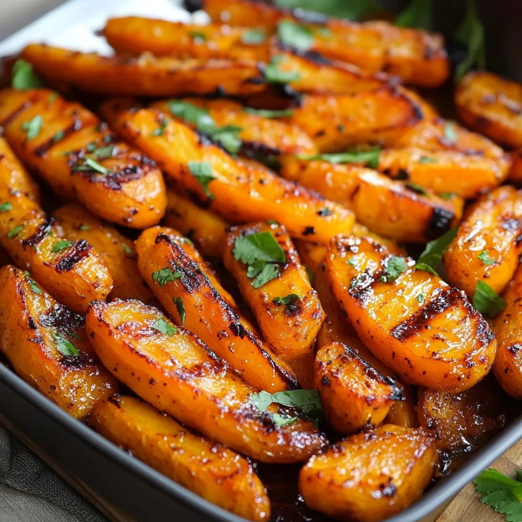 Carottes grillées nappées de miel et de sucre roux : Une Recette Incroyable à 5 Étapes 2
